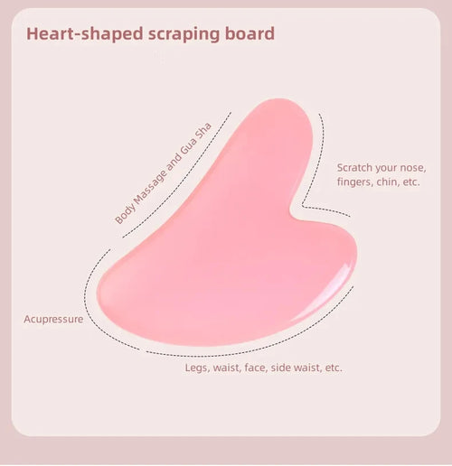 Gua Sha & Facial Roller Set – Stone Color Options