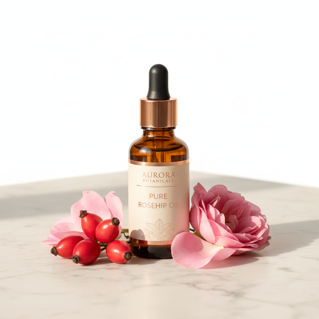 Pure Rosehip Oil – Anti-Aging Face & Body Oil