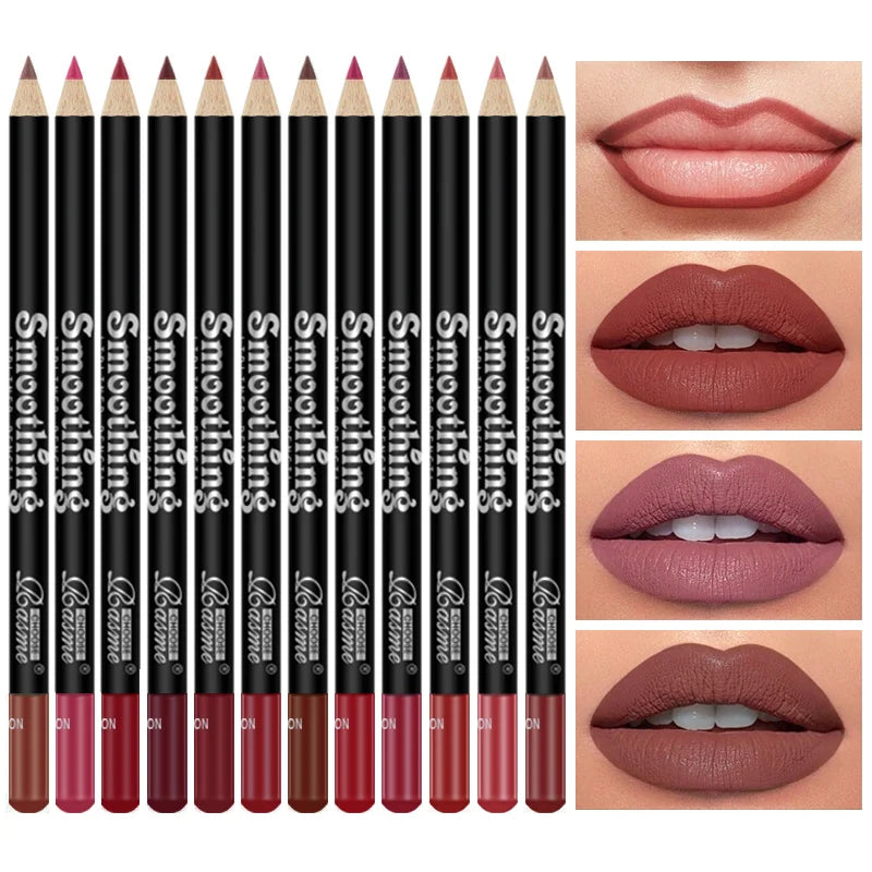 Nude matte lip pencil